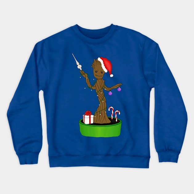 Groot Christmas Crewneck Sweatshirt by Acinony